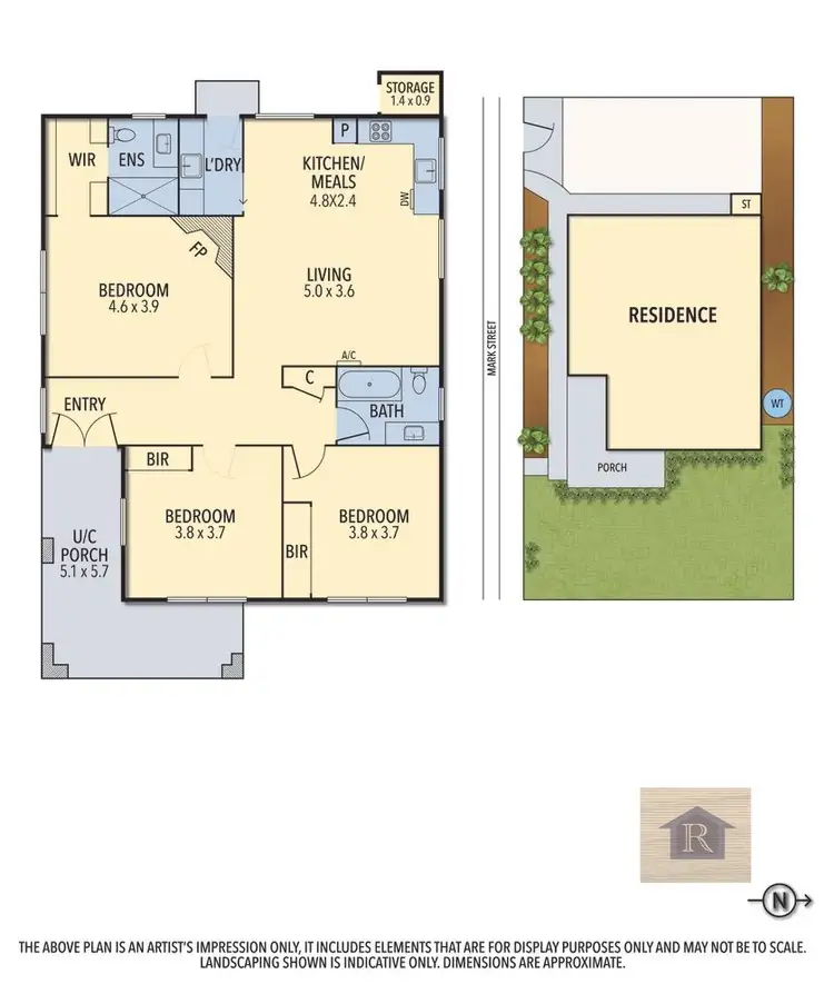 Floorplan of Homely house listing, 49 Armstrong Street, Colac VIC 3250