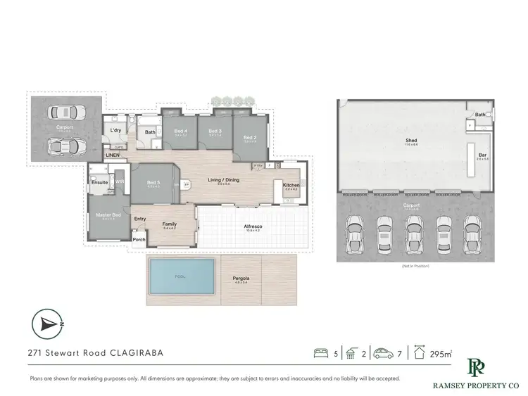 Floorplan of Homely house listing, 271 Stewart Road, Clagiraba QLD 4211