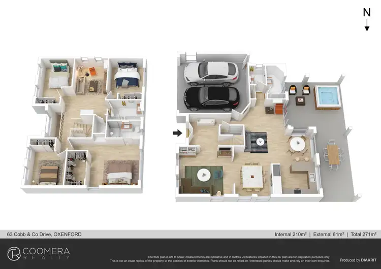 Floorplan of Homely house listing, 63 Cobb & Co Drive, Oxenford QLD 4210