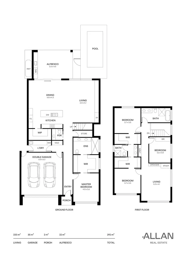 Floorplan of Homely house listing, 17B Rymill Road, Somerton Park SA 5044