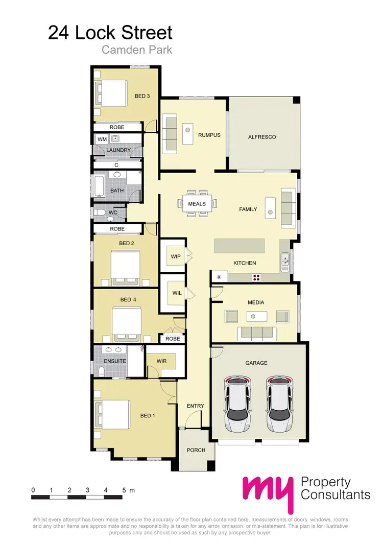 Floorplan of Homely house listing, 24 Lock Street, Camden Park NSW 2570