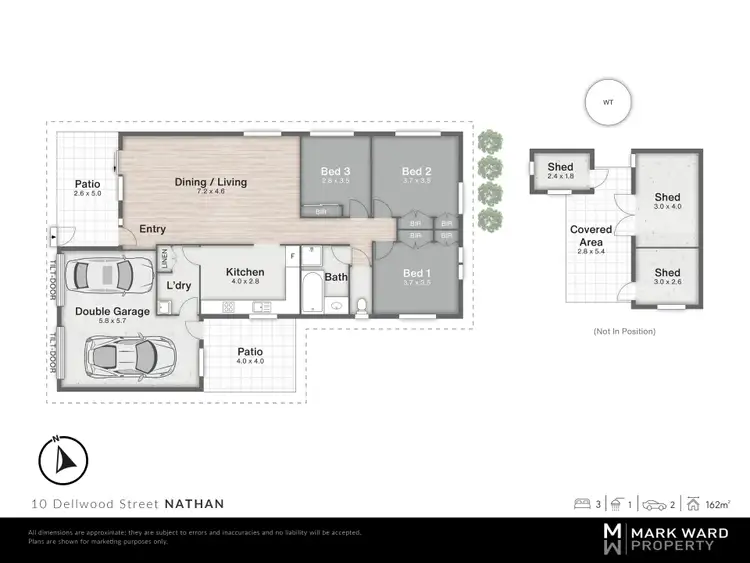 Floorplan of Homely house listing, 10 Dellwood Street, Nathan QLD 4111