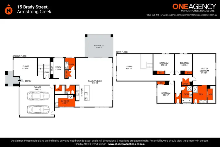Floorplan of Homely house listing, 15 Brady Street, Armstrong Creek VIC 3217