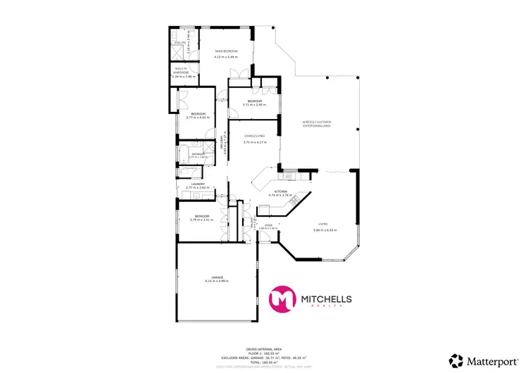 Floorplan of Homely house listing, 10 Florida Court, Torquay QLD 4655
