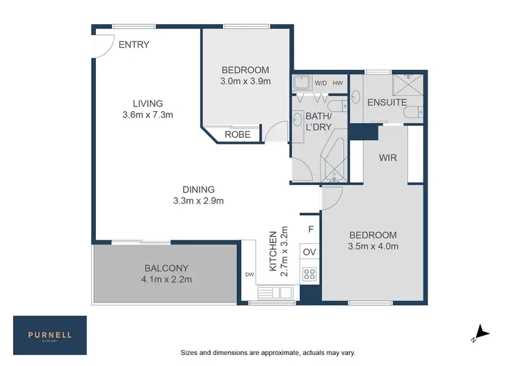 Floorplan of Homely apartment listing, 107/5 Empire Circuit, Forrest ACT 2603