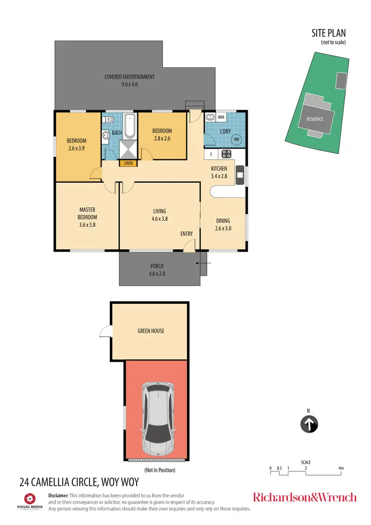 Floorplan of Homely house listing, 24 Camellia Circle, Woy Woy NSW 2256