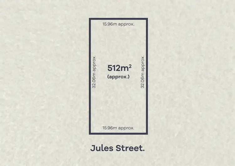Floorplan of Homely land listing, 14 Jules Street, St Leonards VIC 3223