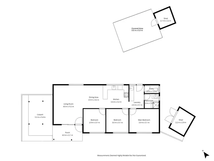 Floorplan of Homely house listing, 33 Cedar Drive, Dunoon NSW 2480