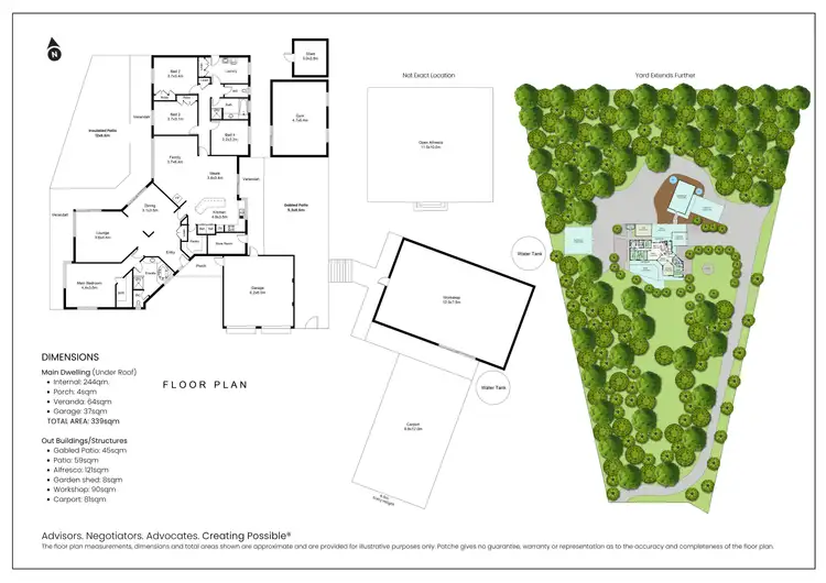 Floorplan of Homely house listing, 19 Boulonnais Drive, Brigadoon WA 6069