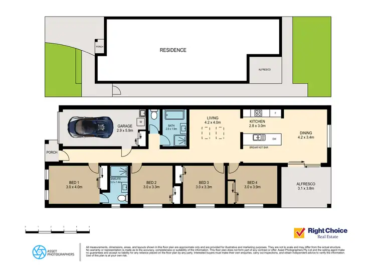 Floorplan of Homely villa listing, 35 Corymbia Way, Badagarang NSW 2540