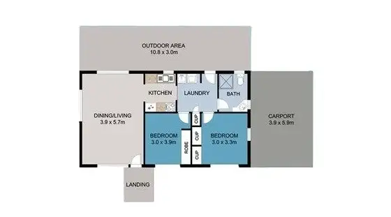 Floorplan of Homely house listing, 13 Wright Street, Norman Gardens QLD 4701