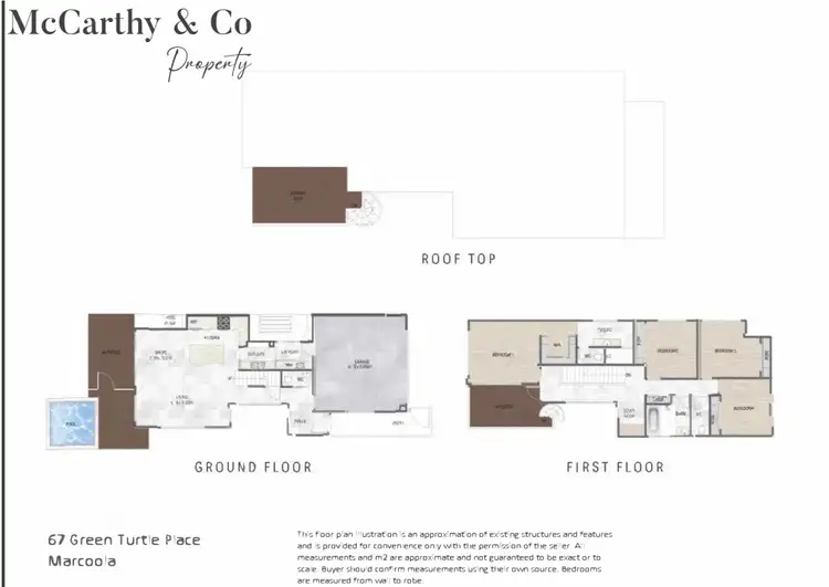 Floorplan of Homely house listing, 67 Green Turtle Place, Marcoola QLD 4564