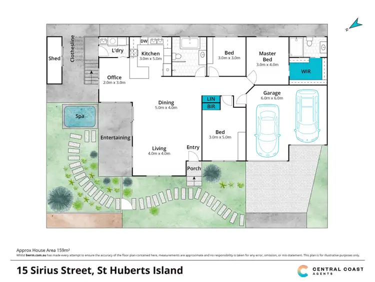 Floorplan of Homely house listing, 15 Sirius Street, St Huberts Island NSW 2257