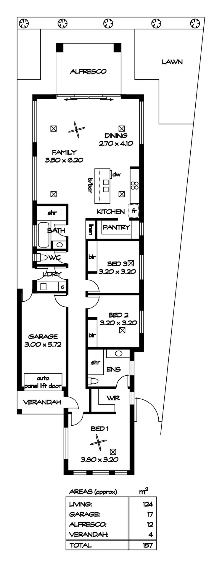 Floorplan of Homely house listing, 12 Brigalow Avenue, Modbury SA 5092