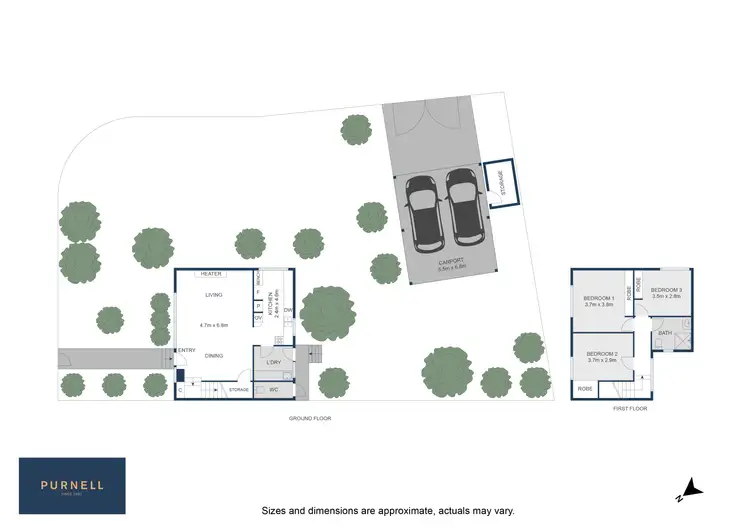 Floorplan of Homely house listing, 14 Boolimba Crescent, Narrabundah ACT 2604
