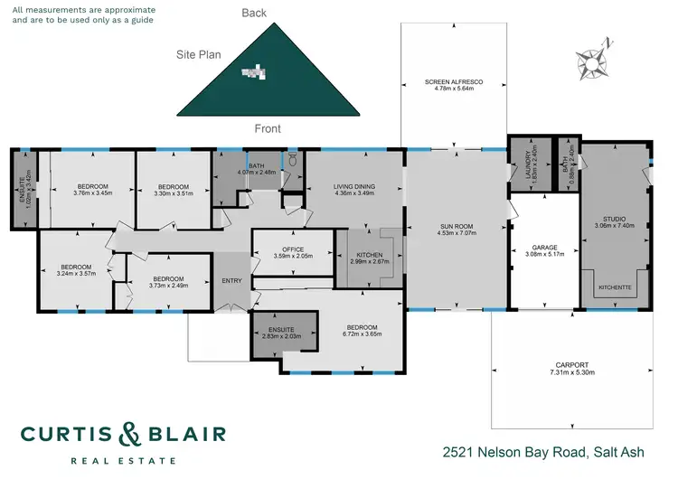 Floorplan of Homely house listing, 2521 Nelson Bay Road, Salt Ash NSW 2318