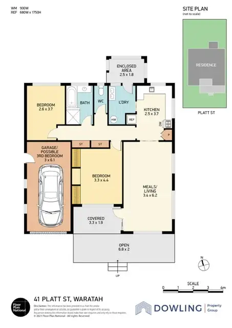 Floorplan of Homely house listing, 41 Platt Street, Waratah NSW 2298