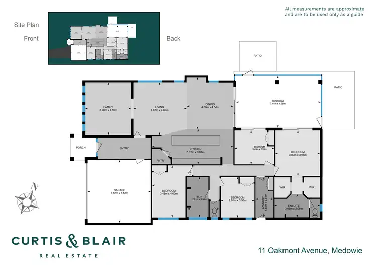 Floorplan of Homely house listing, 11 Oakmont Avenue, Medowie NSW 2318