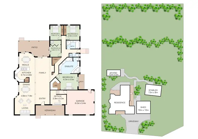Floorplan of Homely house listing, 23-27 Kirrang Drive, Elimbah QLD 4516