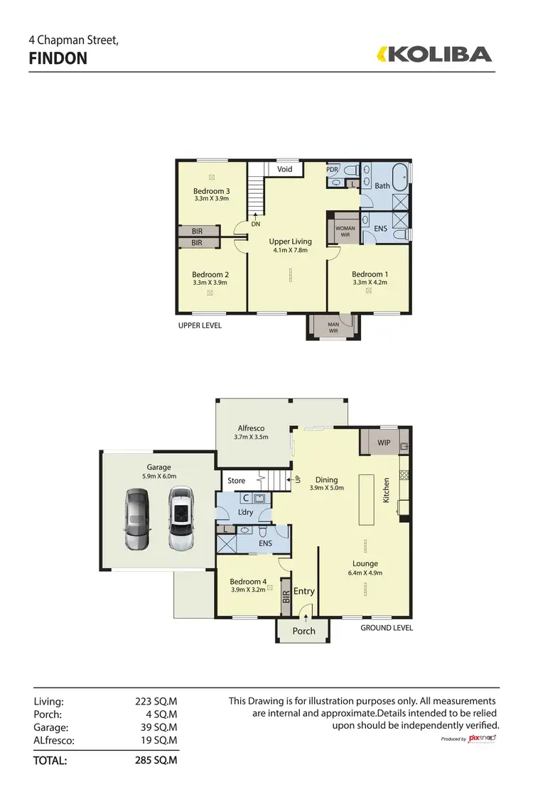 Floorplan of Homely house listing, 4 Chapman Street, Findon SA 5023