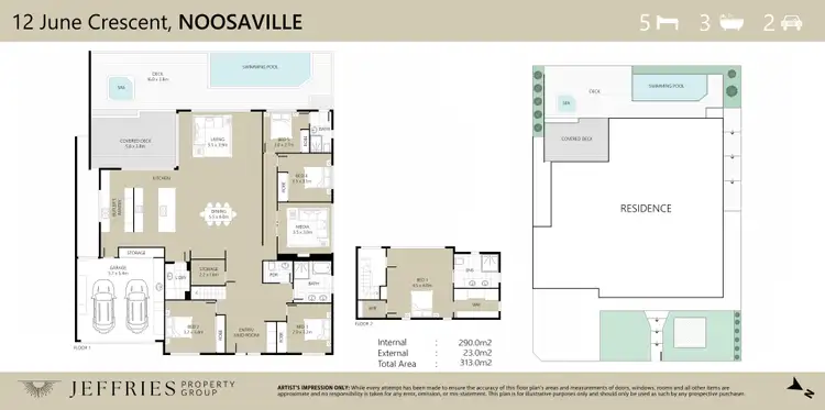 Floorplan of Homely house listing, 12 June Crescent, Noosaville QLD 4566