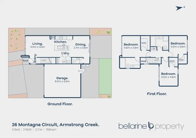 Floorplan of Homely house listing, 26 Montagna Circuit, Armstrong Creek VIC 3217