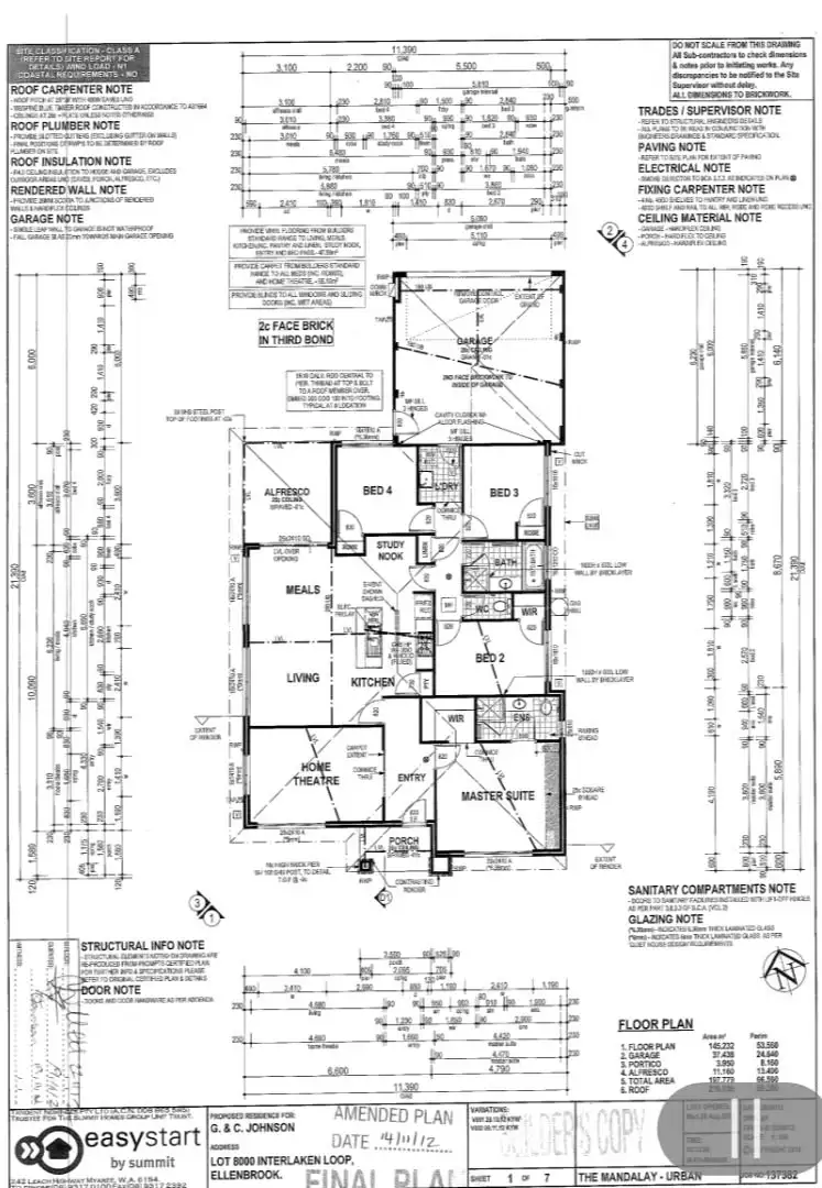 Floorplan of Homely house listing, 31 Interlaken Loop, Ellenbrook WA 6069