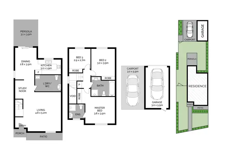 Floorplan of Homely house listing, 178 Stanhope Parkway, Stanhope Gardens NSW 2768