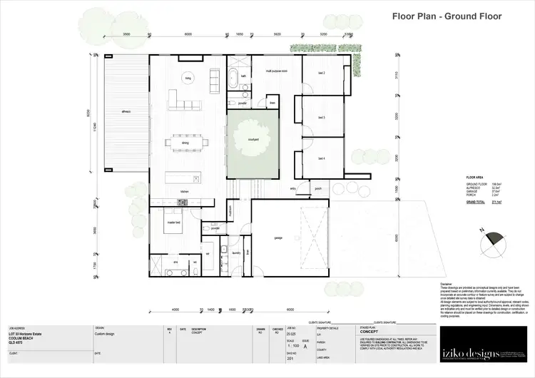 Floorplan of Homely house listing, 10 Hudson Drive, Coolum Beach QLD 4573