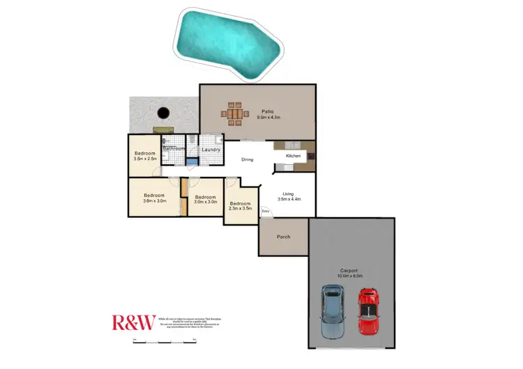 Floorplan of Homely house listing, 5 Hymn Court, Caboolture QLD 4510