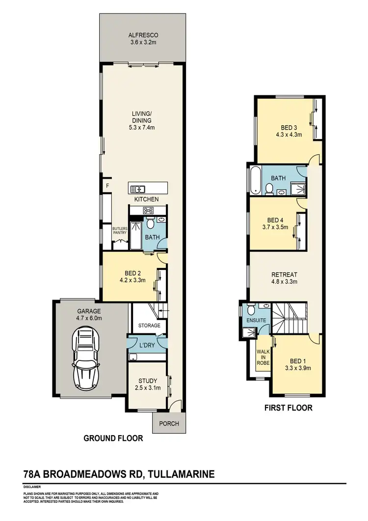 Floorplan of Homely house listing, 78A Broadmeadows Road, Tullamarine VIC 3043