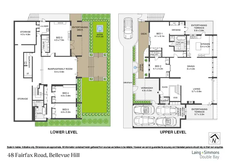 Floorplan of Homely house listing, 48 Fairfax Road, Bellevue Hill NSW 2023