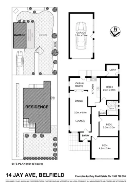 Floorplan of Homely house listing, 14 Jay Avenue, Belfield NSW 2191