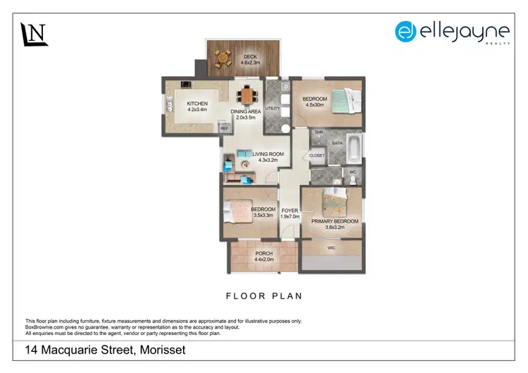 Floorplan of Homely house listing, 14 Macquarie Street, Morisset NSW 2264