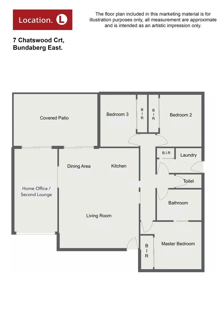Floorplan of Homely house listing, 7 Chatswood Court, Bundaberg East QLD 4670