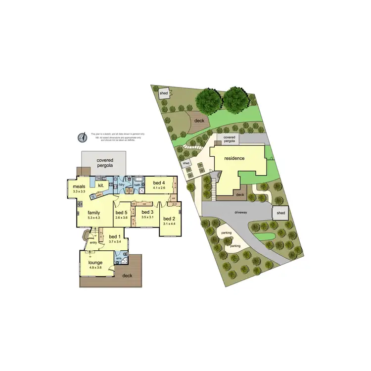Floorplan of Homely house listing, 42 Railway Road, Mount Evelyn VIC 3796
