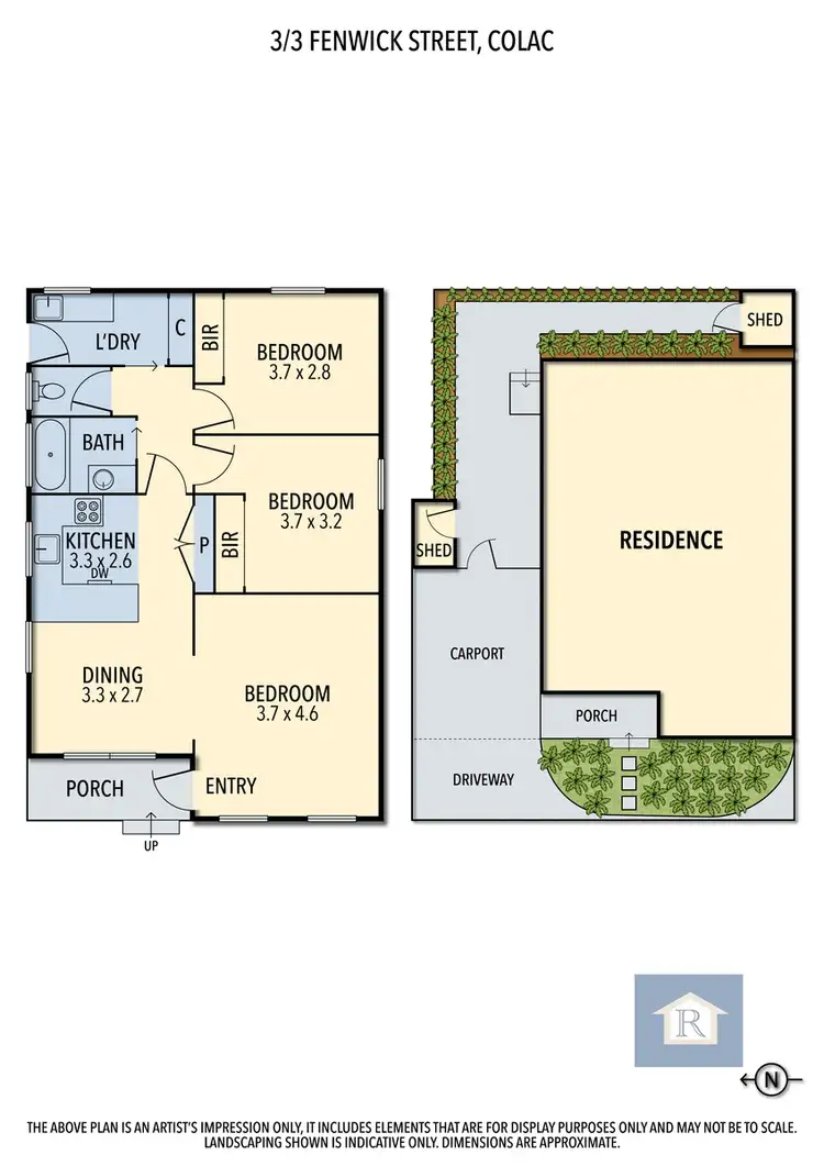 Floorplan of Homely unit listing, 3/3 Fenwick Street, Colac VIC 3250