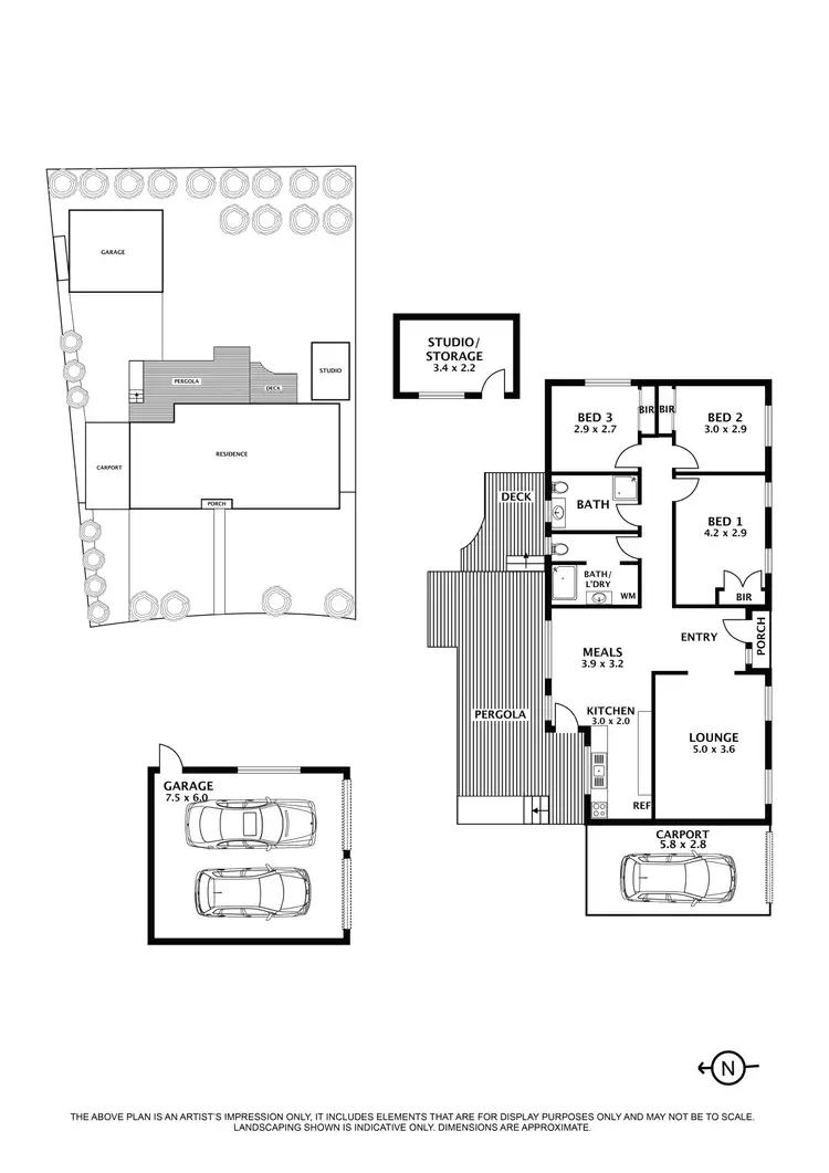 Floorplan of Homely house listing, 5 Kernot Court, Westmeadows VIC 3049