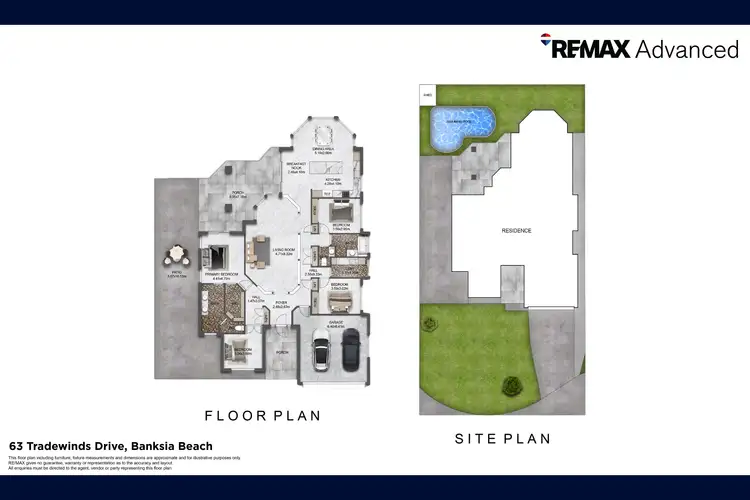 Floorplan of Homely house listing, 63 Tradewinds Drive, Banksia Beach QLD 4507