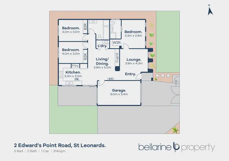 Floorplan of Homely house listing, 2 Edwards Point Road, St Leonards VIC 3223