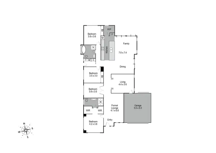 Floorplan of Homely house listing, 13 Viewside Crescent, Craigieburn VIC 3064