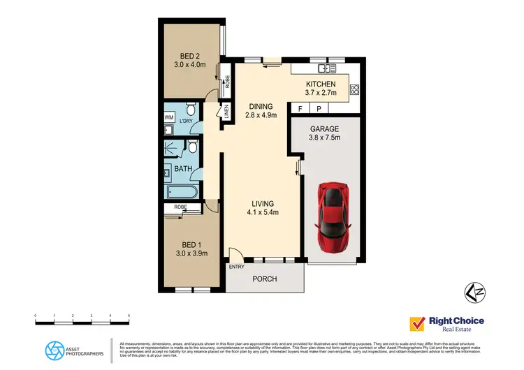 Floorplan of Homely villa listing, 1B Kimbeth Crescent, Albion Park Rail NSW 2527