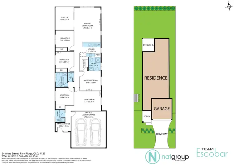 Floorplan of Homely house listing, 24 Anne Street, Park Ridge QLD 4125