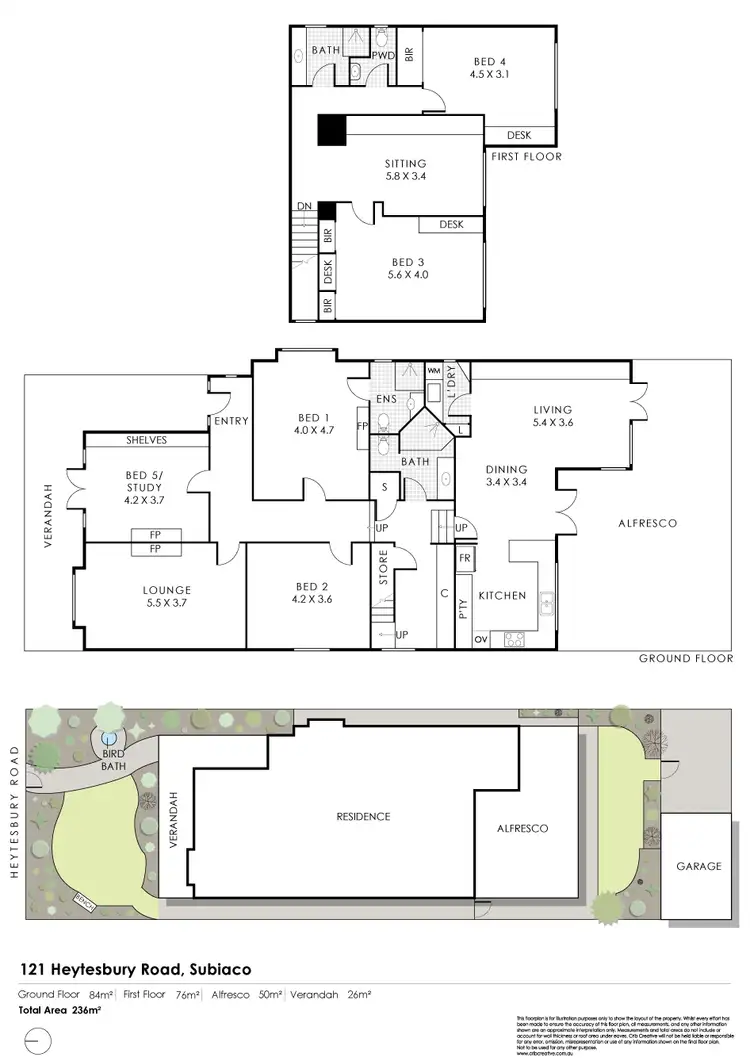 Floorplan of Homely house listing, 121 Heytesbury Road, Subiaco WA 6008