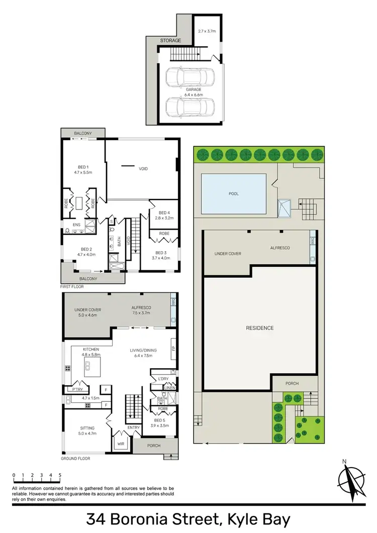 Floorplan of Homely house listing, 34 Boronia Street, Kyle Bay NSW 2221