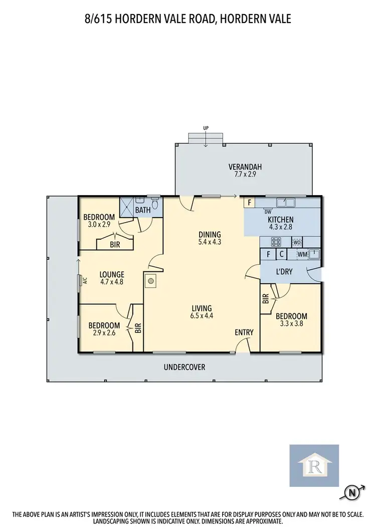 Floorplan of Homely rural property listing, 8/615 Hordern Vale Road, Hordern Vale VIC 3238