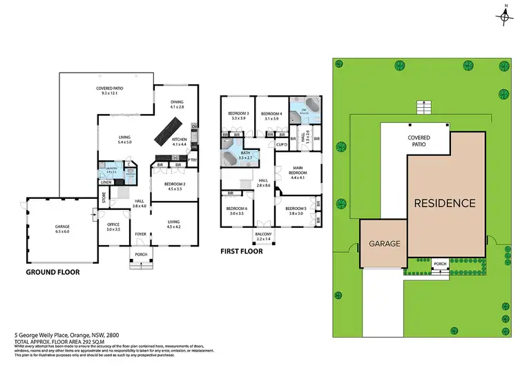 Floorplan of Homely house listing, 5 George Weily Place, Orange NSW 2800
