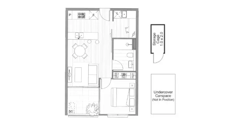 Floorplan of Homely apartment listing, 205/242 High Street, Windsor VIC 3181