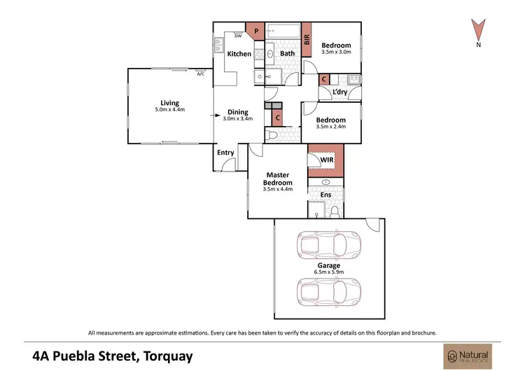 Floorplan of Homely unit listing, 4A Puebla Street, Torquay VIC 3228