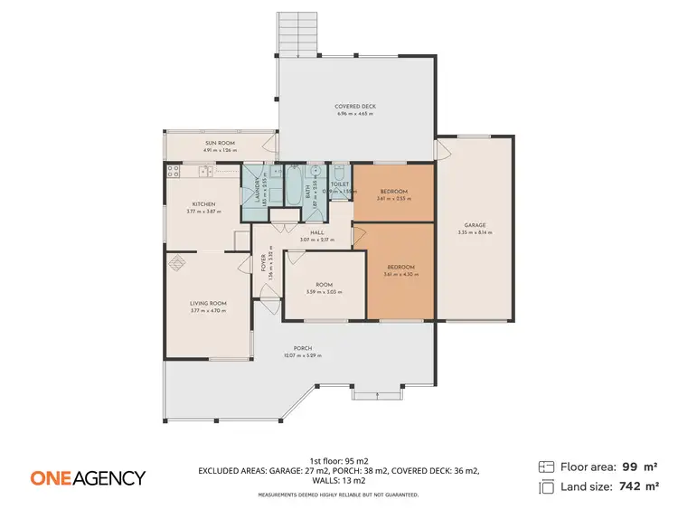Floorplan of Homely house listing, 116 Pelissier Street, Somerset TAS 7322